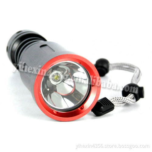 Boruit W106 Waterproof Search Light XML L2 LED Diving Flashlight With Strap